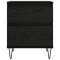 vidaXL Skriňa pod posteľ Čierny dub 40 x 35 x 50 cm Kompozitné drevo