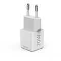 HAMA Super-mini, Rýchlonabíjačka, USB-C PD/QC 20W