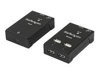 165ft (50m) USB Over Cat5/Cat6 Extender - Compact USB 2.0 Over Ethernet Extender (USB2004EXTV) - Rozširovacie zariadenie USB - USB 2.0 - cez CAT 5/6 - 4 porty - až 50 m - pre P/N: SVA5N3NEUA