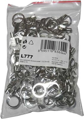 Oko kabelové 10,5 mm, kábel 1,5-2,5 mm² (RNB 2-10), balenie 100 ks