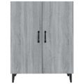 vidaXL Komoda sivý dub sonoma 70x34x90 cm spracované drevo