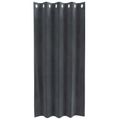 vidaXL Zatemňovacie závesy 2 ks Svetlosivá 140 x 175 cm Zamat
