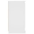 vidaXL Komoda biela 70x35,5x67,5 cm spracované drevo