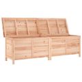 vidaXL Záhradný úložný box 198,5x50x56,5 cm jedľové masívne drevo