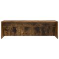 vidaXL Nástenný stôl Dymová dub Kompozitné drevo 100 x 45 x 30 cm