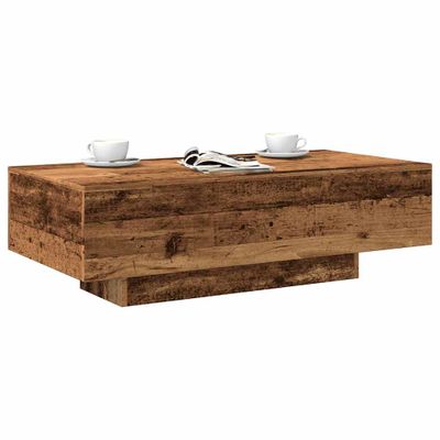 vidaXL Konferenčný stolík staré drevo 100x49,5x31 cm kompozitné drevo