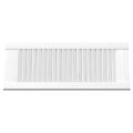 vidaXL dvierka skrinky Louvred Design biela 61,5x29,5 cm