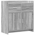 vidaXL Servírovacia skriňa Sivý Sonoma 75 x 36 x 80 cm