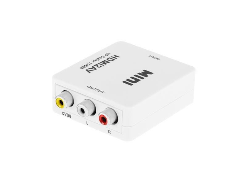 Prevodník 3x RCA výstup/HDMI CABLETECH KOM0982