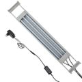 vidaXL Akváriová LED lampa 50-60 cm, hliník, IP67