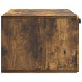 vidaXL Nástenná TV skrinka 78,5 x 41 x 30 cm Dymový dub