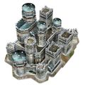Game of Thrones 3D Puzzle: Winterfell, 910 dielikov