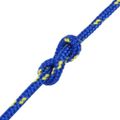 vidaXL Lodné lano modré 4 mm 50 m polypropylén
