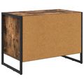 vidaXL Skriňa na topánky 60 x 35 x 44 cm Kompozitné drevo Dymová dub