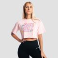 Dámske tričko GymBabe Cherrybloom - GymBeam, veľkosť L