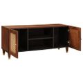 vidaXL TV skrinka Hnedá 105 x 33,5 x 46 cm Masívne mango drevo