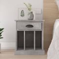 vidaXL Nočný stolík betónovo-sivý 43x36x50 cm