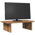 vidaXL Stojan na monitor dub artisian 50x27x15 cm kompozitné drevo
