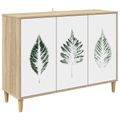 vidaXL Servírovacia skriňa HANAU Sonoma 102 x 33 x 75 cm