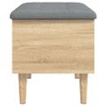 vidaXL Úložná lavička dub sonoma 62x42x46 cm kompozitné drevo