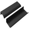 vidaXL rukoväť 725 ks Čierna 120 x 39.6 x 17 mm Hliník