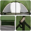 vidaXL Tipi stan so strechou Zelená Pre 6 osôb Polyester a oceľ