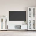 vidaXL Servírovacia skriňa FLORIN 55,5 x 29 x 100 cm Biela