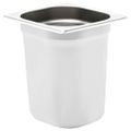 vidaXL Gastronádoby 8 ks, GN 1/6, 200 mm, nehrdzavejúca oceľ