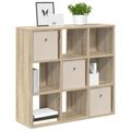 vidaXL Servírovacia skriňa Sonoma dub 73,5 x 24 x 69,5 cm