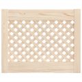 vidaXL Dvere skrinky mriežkový dizajn 2 ks 49,5x39,5 cm masív borovica