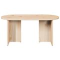 vidaXL Konferenčný stolík Prírodná 80 x 39,5 x 35 cm Borovicový masív