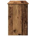 vidaXL Stôl staré drevo 102x50x75 cm kompozitné drevo