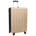 vidaXL Kufor so zámkom šampanského 50 x 30 x 76 cm ABS plast