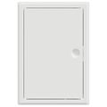 vidaXL Access Panel Biela 33,5 x 23 x 3 cm Oceľ