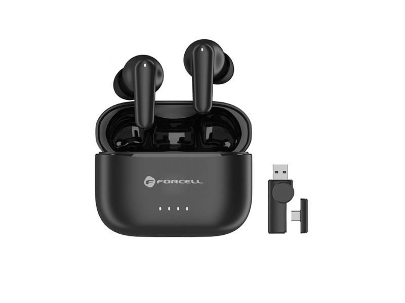 Slúchadlá Bluetooth FORCELL F-Audio Super Clear Calls Black
