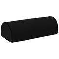 vidaXL Podložka na nohy 42 x 18 x 13 cm Pevný PU pena Čierna