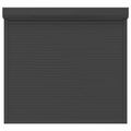 vidaXL Rolety Antracit 160 x 150 cm Hliník a polyuretán