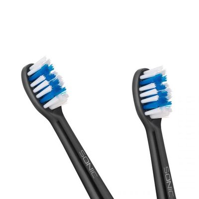Hlavica pre zubné kefky TEESA Sonic Black tvrdá