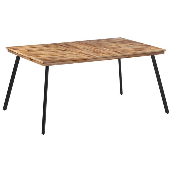 vidaXL Jedálenský stôl 169x98,5x76 cm tíkové masívne drevo