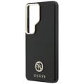 Guess Case Rhinestone Round Logo MagSafe for Samsung Galaxy S26 Ultra Black