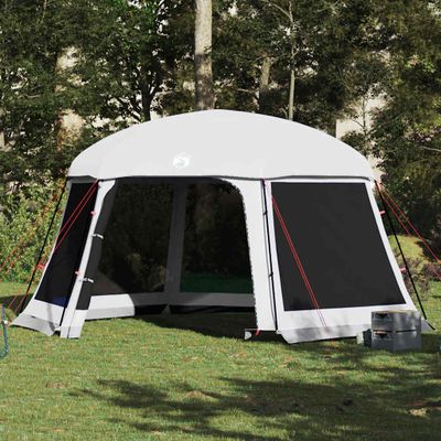VidaXL Stan pri bazéne s odnímateľnými stenami zo sieťoviny 512x458 cm