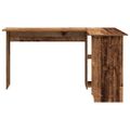 vidaXL Stôl Staré drevo 142 x 102 x 73 cm Kompozitné drevo