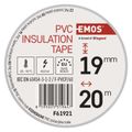 Izolačná páska PVC 19mm / 20m biela