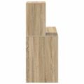 vidaXL Stôl Sonoma dub 102 x 50 x 124 cm Kompozitné drevo