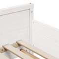 vidaXL Rám postele s čelnou doskou Biela 80 x 200 cm Kompozitné drevo