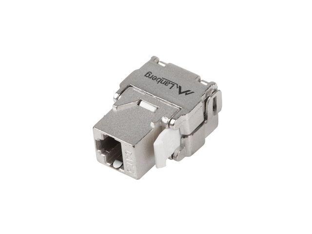 Modul keystone bez nástrojov rj45->lsa CAT.6 ftp 180° lanberg