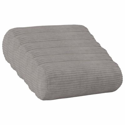vidaXL Poťah na podložku 6 pcs HEERLEN Svetlosivá Ø 15 x 40 cm