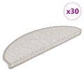 vidaXL Samolepiace nášľapy na schody, sisalový vzhľad 30 ks 65x21x4 cm