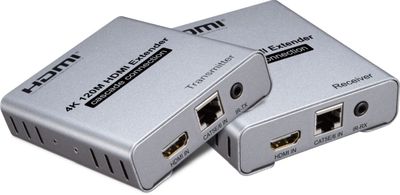 PremiumCord 4K HDMI extender na 120m cez CAT5/6