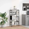 vidaXL Regál na knihy 3 úrovní 60 x 29,5 x 115 cm Kompozitné drevo